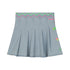 Billieblush Pleated Rickrack Embroidery Denim Skirt